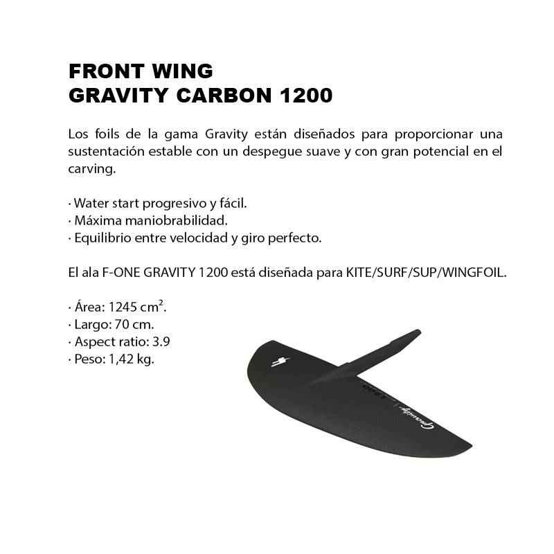 Foil GRAVITY Carbono 1200 (Kite-Surf-Wing Foil) F-ONE