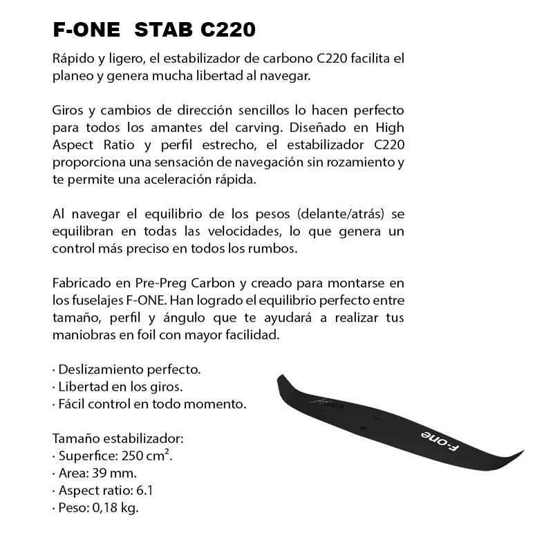 Foil MIRAGE Carbono 800 (kitefoil) FONE