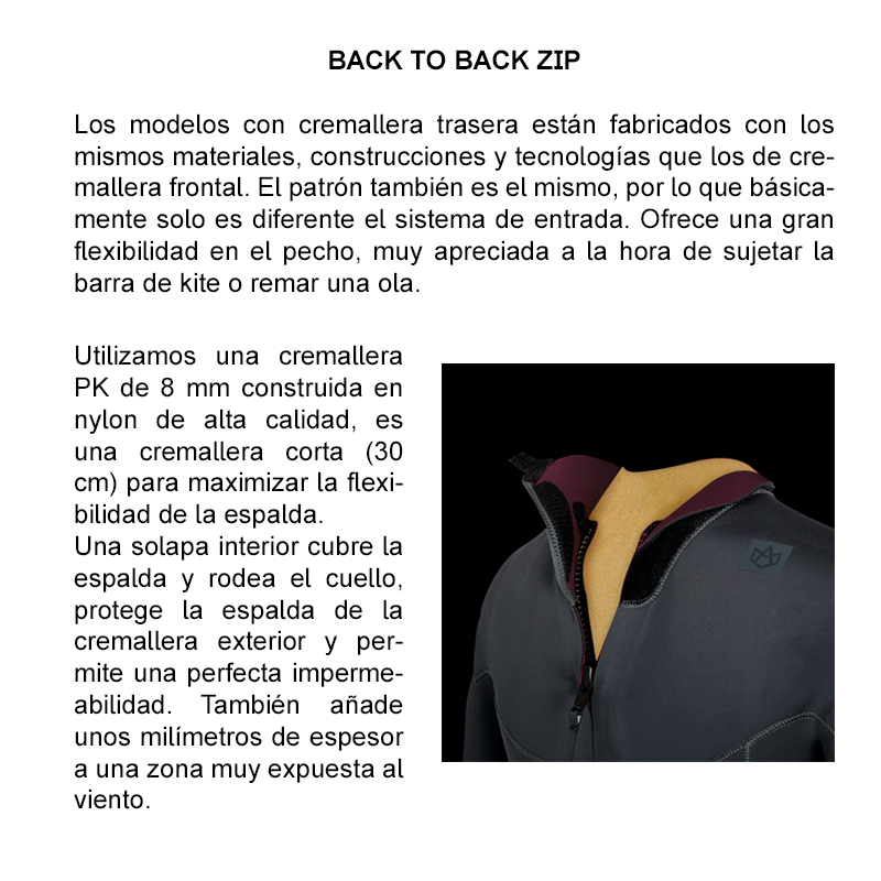 Neopreno SEAFARER 5.3 MANERA (Back Zip)